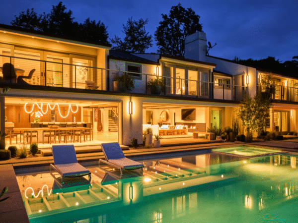 Inside A Modern Malibu Estate Within the Exclusive Serra Retreat