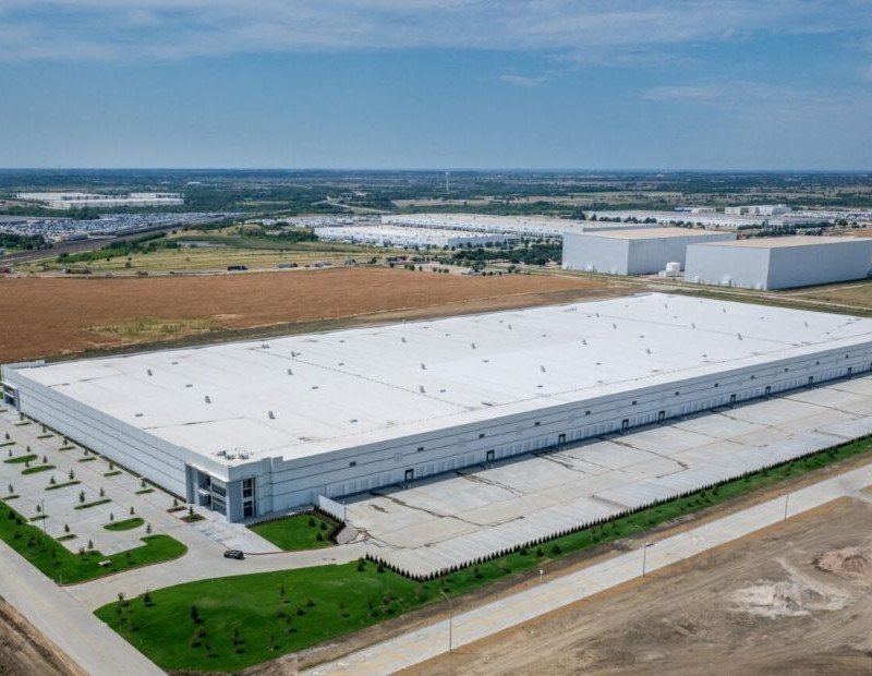 Rendering of Wistron’s AI supercomputing facilities within AllianceTexas in Fort Worth, Texas