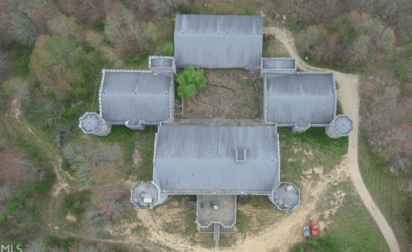 Unfinished 57,000 Square Foot Castle-Like Home In Georgia