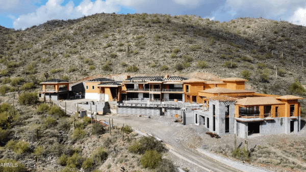 41,000 Square Foot Mega Home Under Construction In Arizona