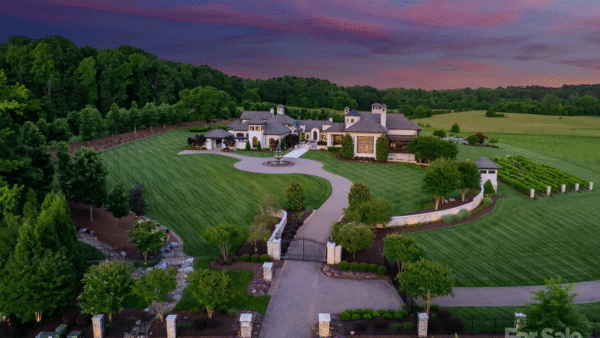 Stunning North Carolina Estate With Its Own Vineyard (PHOTOS)
