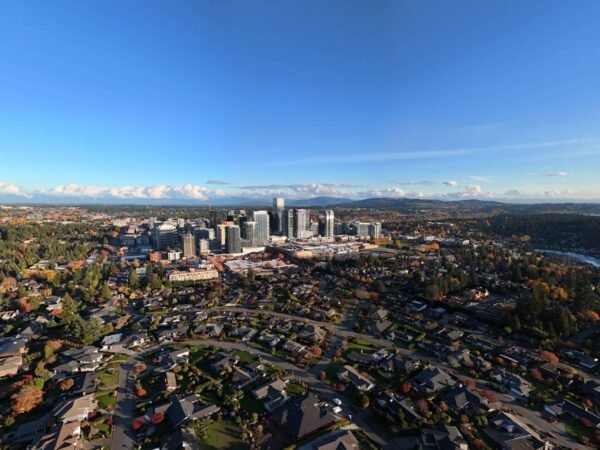 New Office Tower in Bellevue WA in Complete