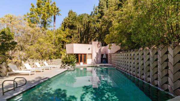 David Lynch’s Midcentury Compound in Hollywood Hills Comes to Market