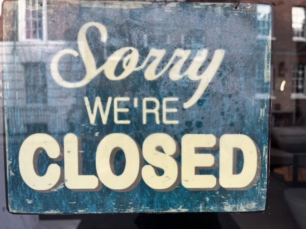 Estate agency reportedly closes its doors having amassed £60k in debts