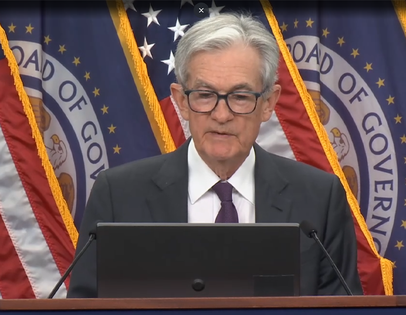 Screenshot of Federal Reserve meeting on July 30th