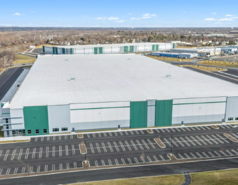 Lower Bucks Logistics Hub, a recently completed 815,000-square-foot industrial campus in the Philadelphia