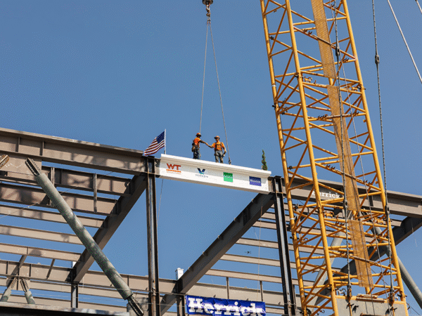 Construction Milestone: Goodman Tops Out LA Data Center