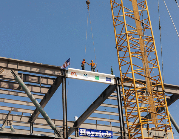Construction Milestone: Goodman Tops Out LA Data Center