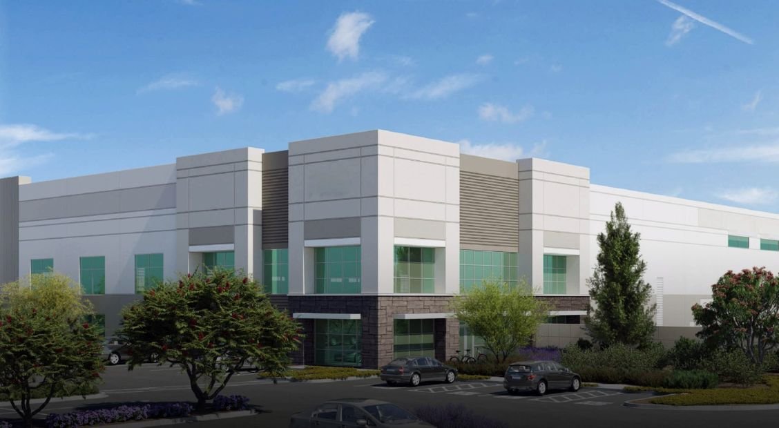 Rendering of Apple Valley One Million Distribution Center, a 1.1 million-square-foot building in Apple Valley, Calif., in the Inland Empire
