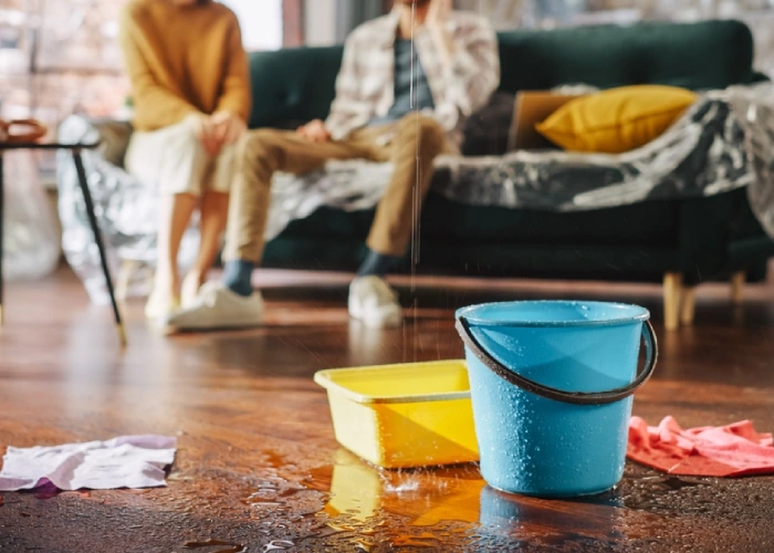 how to repair a leaking roof from the inside