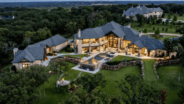  Million Stone Home In Arcadia, Oklahoma (PHOTOS)