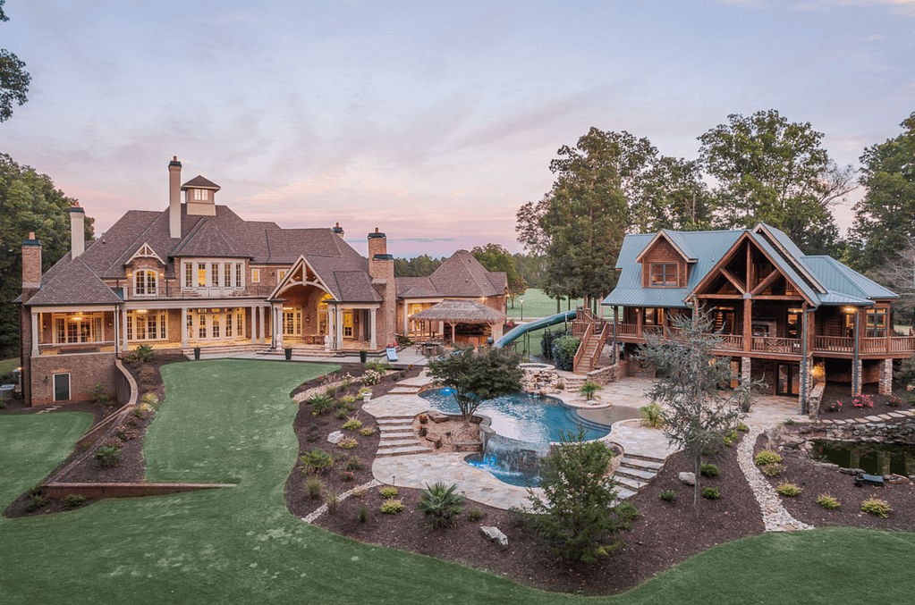 Amazing 15 Acre Georgia Estate With 3 Homes (PHOTOS)
