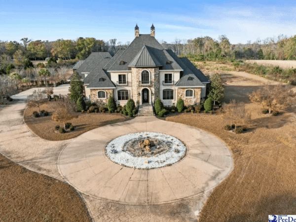 Brick & Stone Home On 22 Acres In South Carolina (PHOTOS)