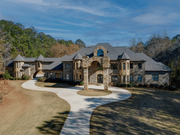 Stone Home On 12 Acres In McDonough, Georgia (PHOTOS)
