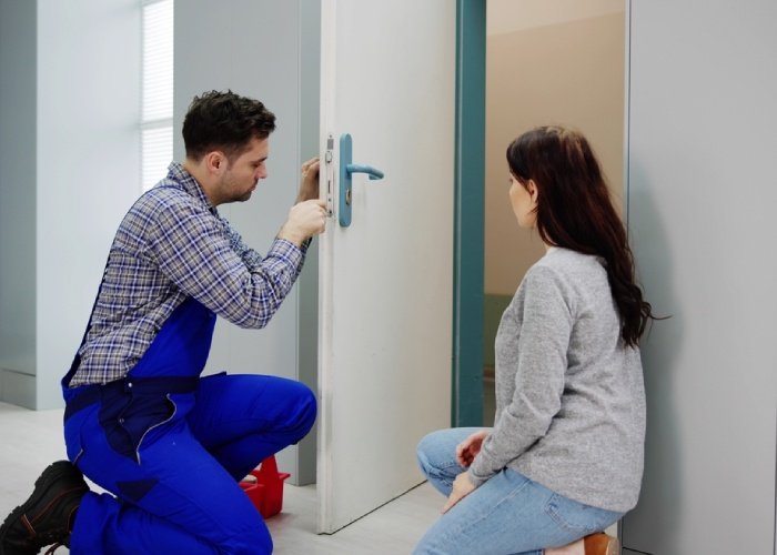 can a landlord change the locks before eviction