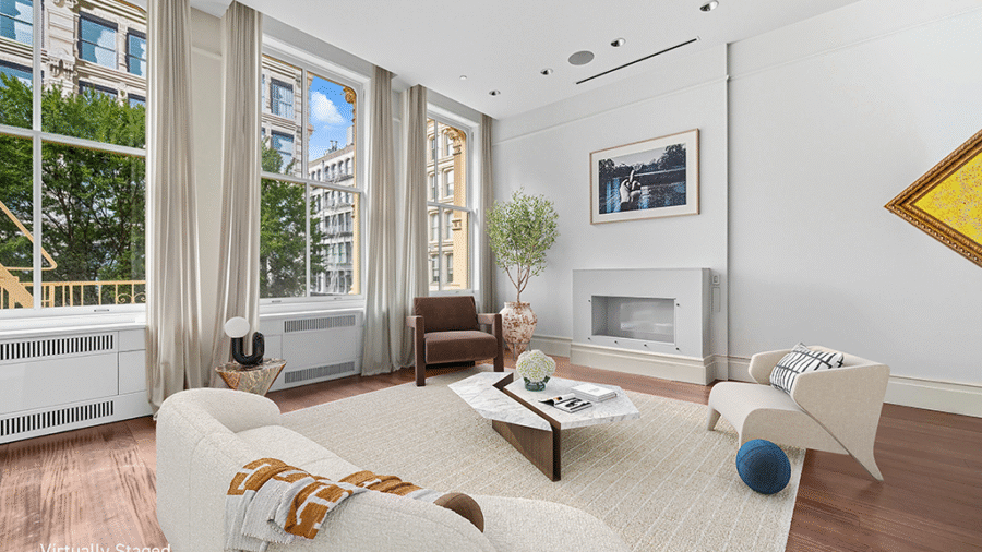 A Charming Prince Street Loft in SoHo, Now Available For Lease
