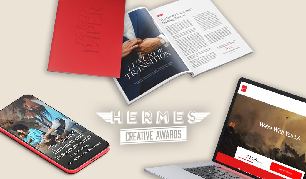 The Agency’s PR Team Wins Two Hermes Awards