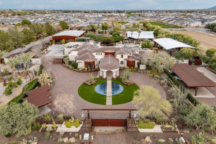 Incredible Estate In Gilbert, Arizona With Go-Kart Track (PHOTOS)