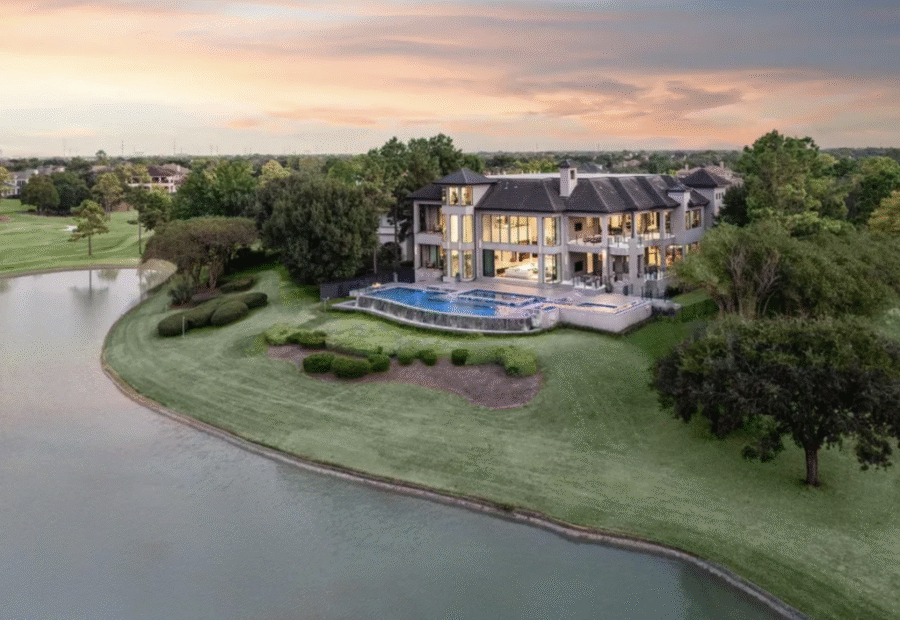 Houston Home Comes With 2 Elevators & Bowling Alley (PHOTOS)