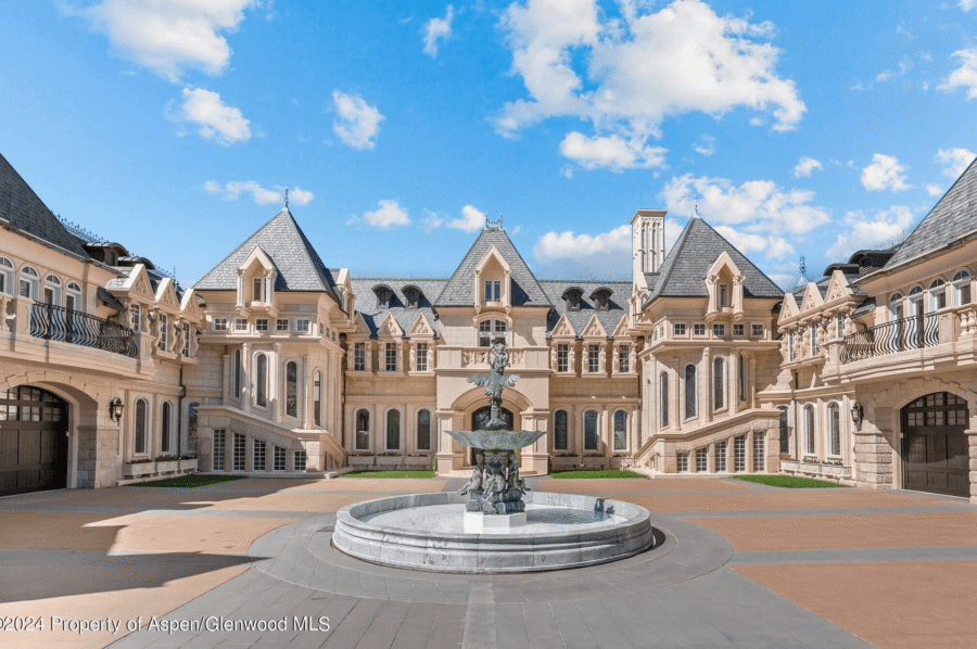 French-Style Colorado Mega Home On 35 Acres