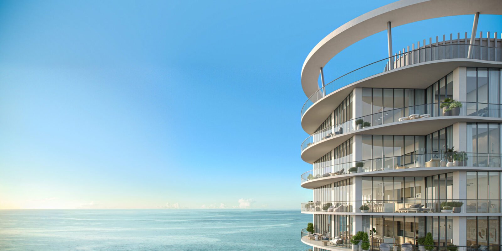 Inside a Stunning Two-Level Oceanview Penthouse in Fort Lauderdale