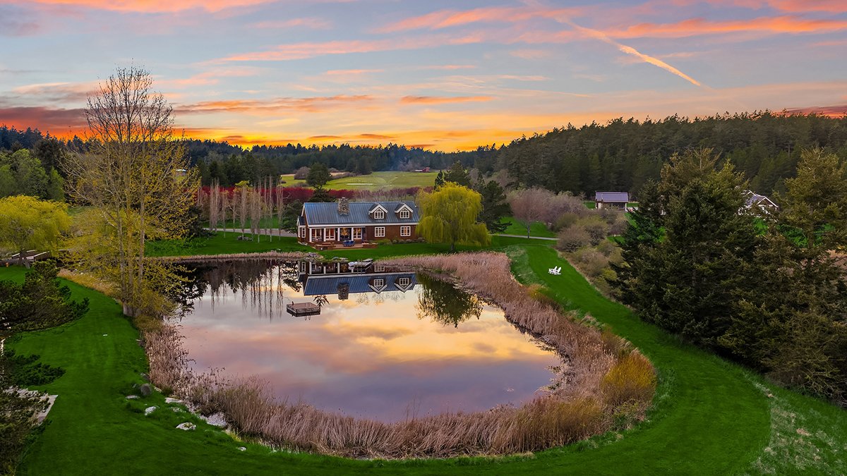 A Stunning 90-Acre Waterfront Legacy on San Juan Island