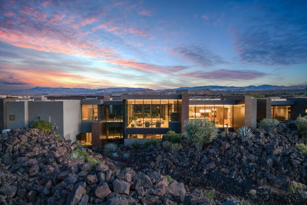 A Grand Architectural Retreat in St. George, Utah