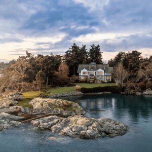 A Storied Waterfront Estate Comes to Market on Vancouver Island’s Oak Bay
