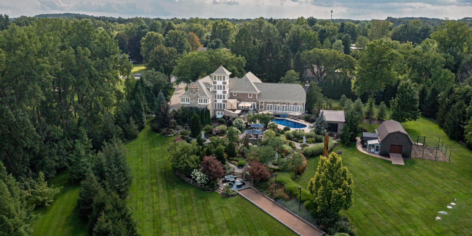 An Enchanting Garden Estate in Richfield, Ohio