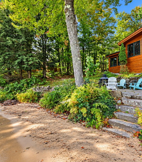 An All-Season Waterfront Home in Muskoka